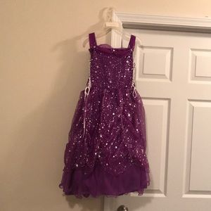 Purple/Silver Little Star Dress